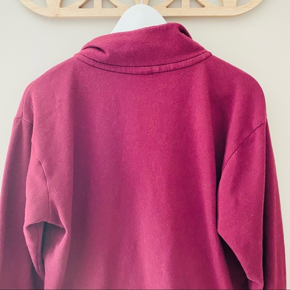 PINK Victoria's Secret Half Zip Pullover Sweater Sz Small - Picture 8 of 8